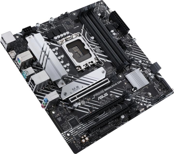 Image du produit ASUS PRIME B660M-A DDR4 (LGA 1700, Intel B660, mATX)