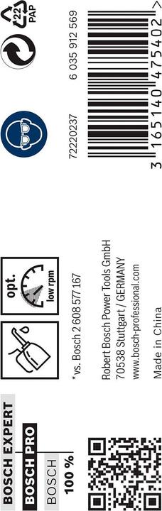 Image du produit Bosch Professional Zubehör Foret hélicoïdal PRO Metal HSS-G, 11,7 x 94 x 142 mm (11,7 mm)