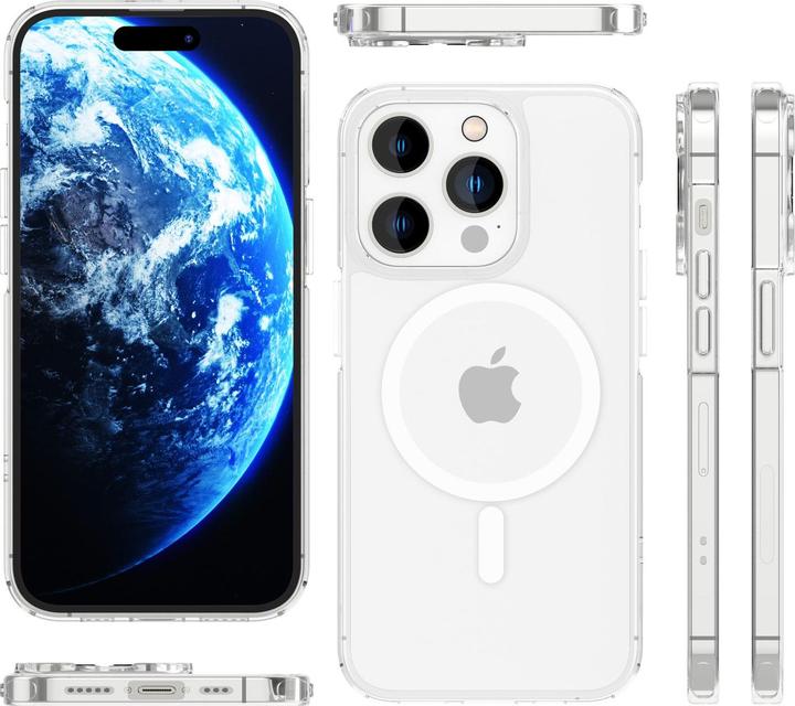 Actual product image Nalia Clear Transparent Silicone Sleeve (Apple iPhone 14 Pro Max)