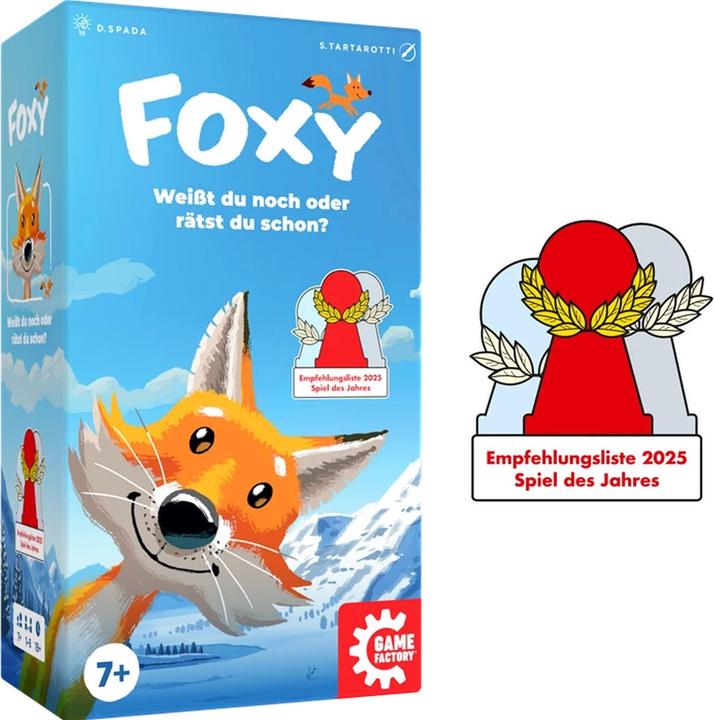 Produktbild Game Factory Foxy (d) (Deutsch, 1 - 5 Spieler)