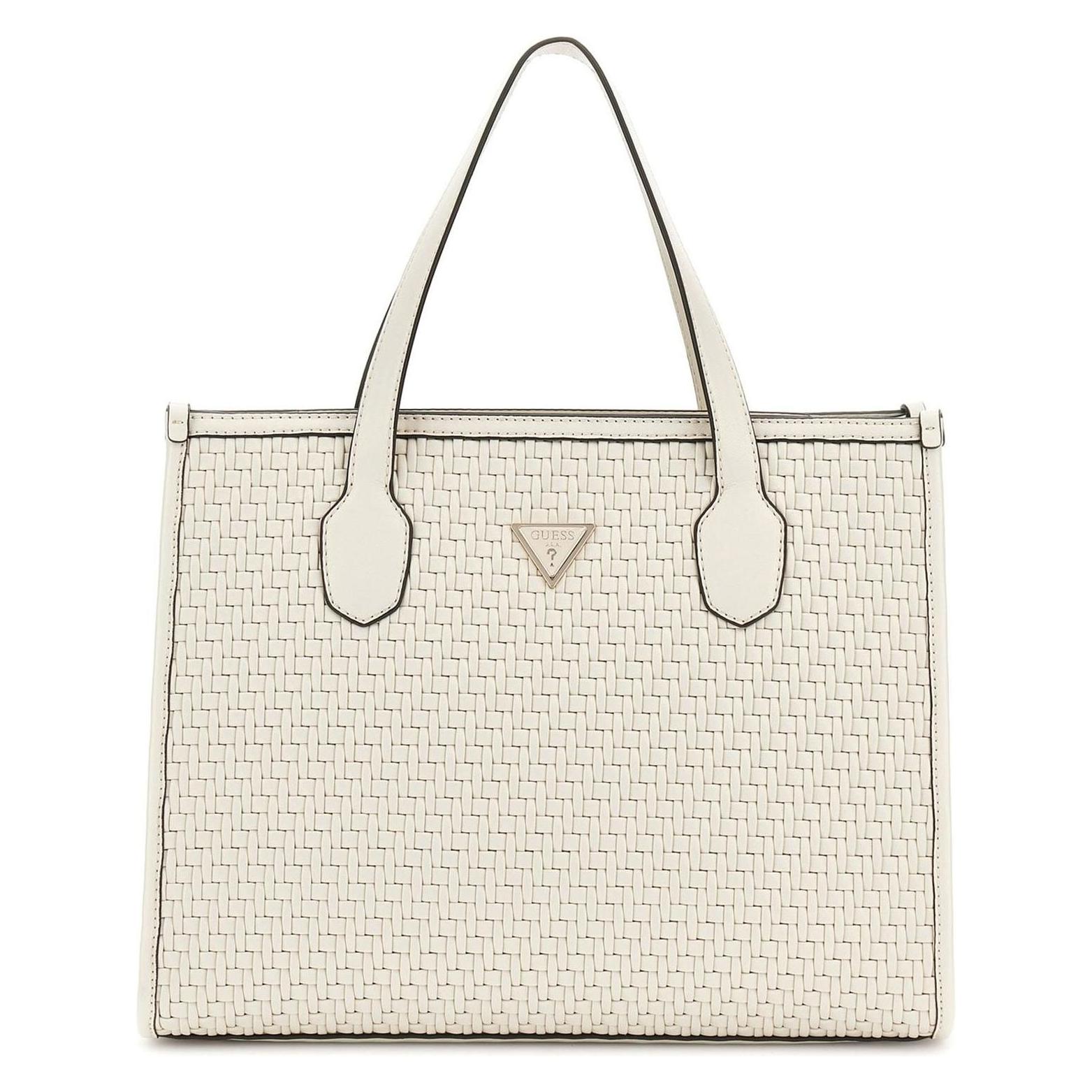Guess, Damen, Handtasche, Silvana 2 Compartment Tote, Beige