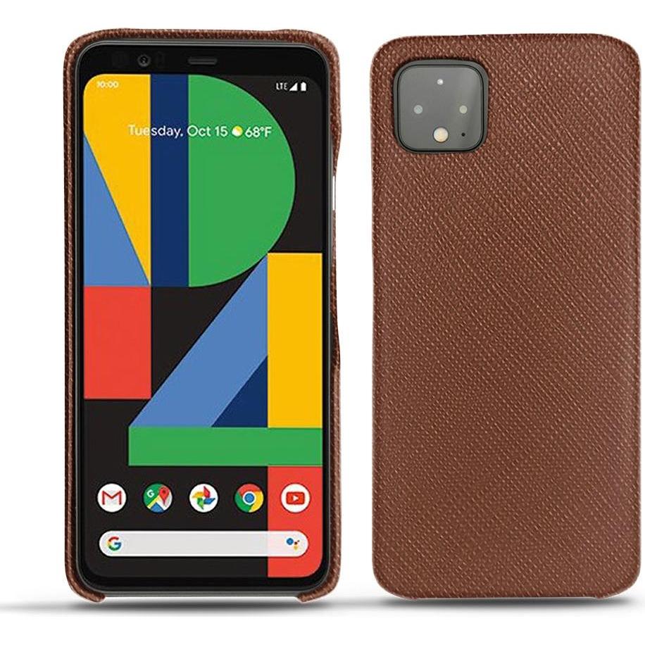 Noreve Lederschutzhülle (Google Pixel 4 XL), Smartphone Hülle, Braun