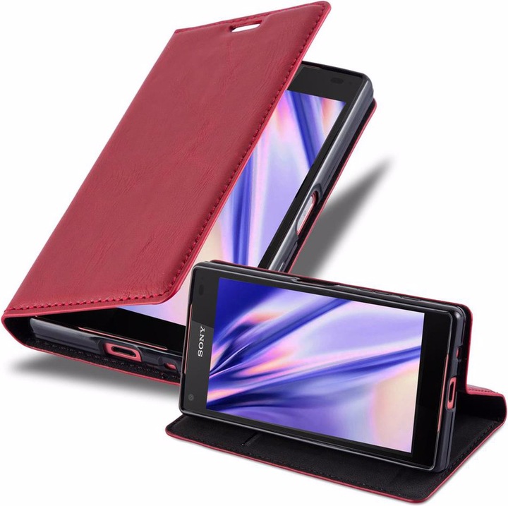 Actual product image Cadorabo Book Invisible Magnet Cover (Sony Xperia Z5 Compact)
