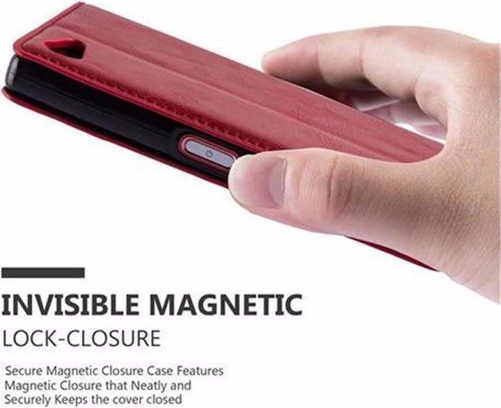 Actual product image Cadorabo Book Invisible Magnet Cover (Sony Xperia Z5 Compact)