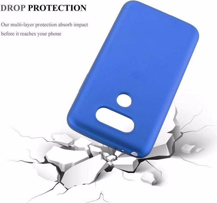 Actual product image Cadorabo TPU Matt Metallic Cover (G5)