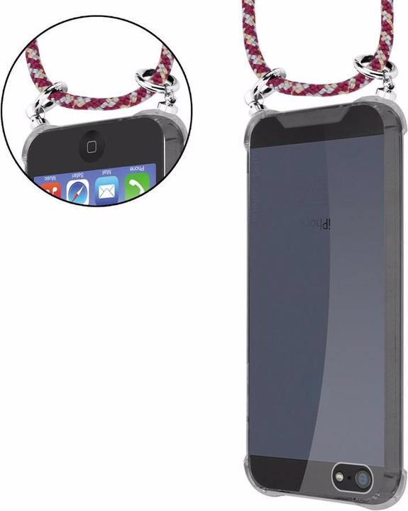 Produktbild Cadorabo TPU Handy Kette SILBER Cover