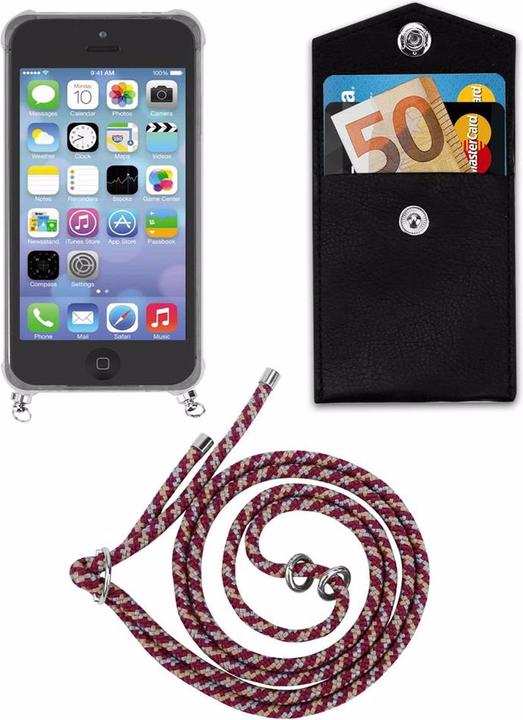 Produktbild Cadorabo TPU Handy Kette SILBER Cover