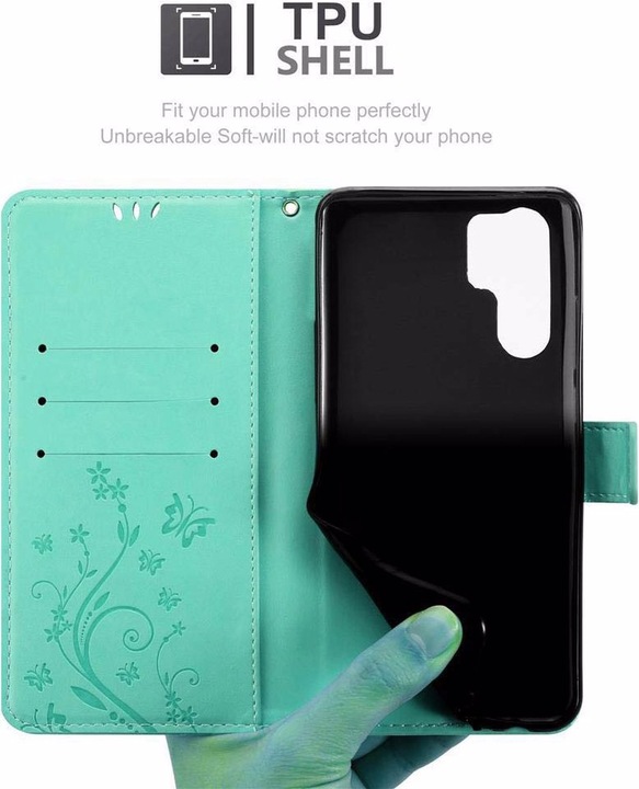 Produktbild Cadorabo Flower Book Cover (Huawei P30 Pro)