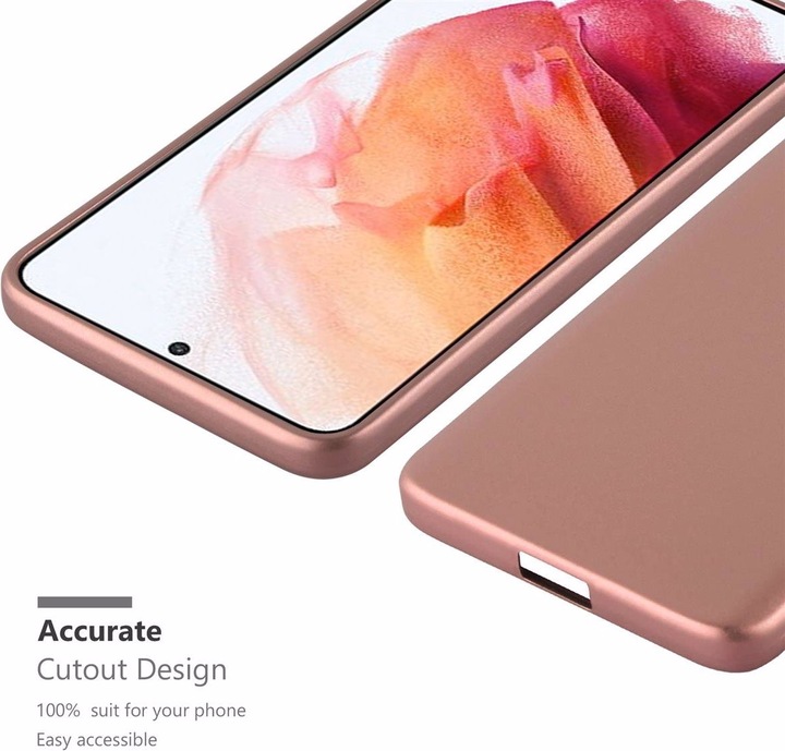 Produktbild Cadorabo TPU Matt Metallic Cover (Samsung Galaxy S21 5G)