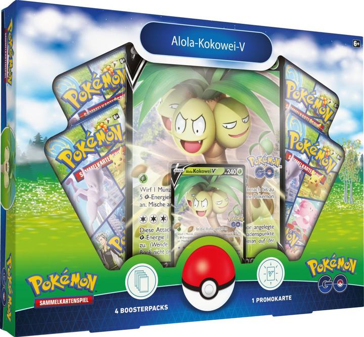 Actual product image Pokémon Pokemon Go V-Box (German, Booster Pack)