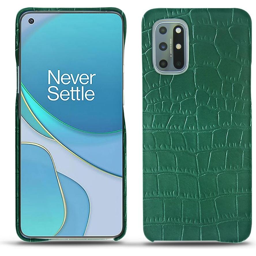 Thumbnail - Noreve Lederschutzhülle (OnePlus 8T), Smartphone Hülle, Grün