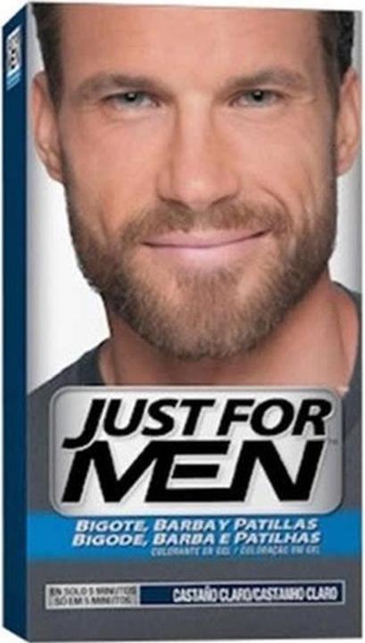 Produktbild Just For Men Schnurrbart und Bart Hellbraun 28,4g