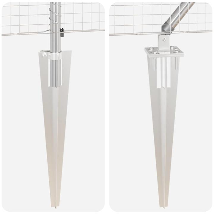 Produktbild vidaXL Zaunpfosten