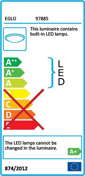 Energy Label EGLO Frania (2000 lm)