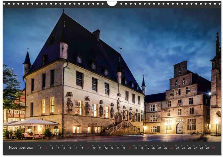 Actual product image Stadtportrait Osnabrck (Wandkalender 2025 DIN A3 quer), Monatskalender (A3, German)