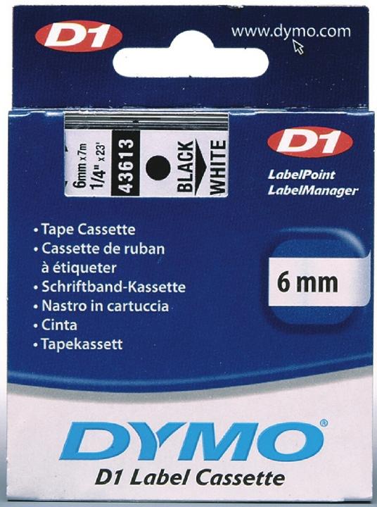 Produktbild Dymo S0720780 Standardband (0.60 cm, Schwarz)