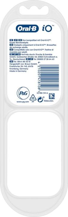 Image du produit Oral-B Aufsteckb. iO Ultimat. Rein. (6 x)