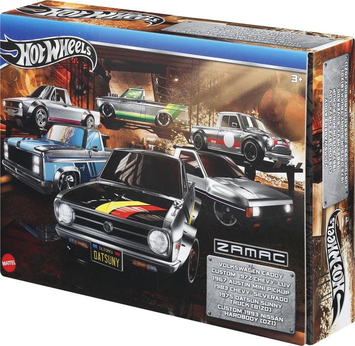 Actual product image Hot Wheels Zamac Themed 6-Pack