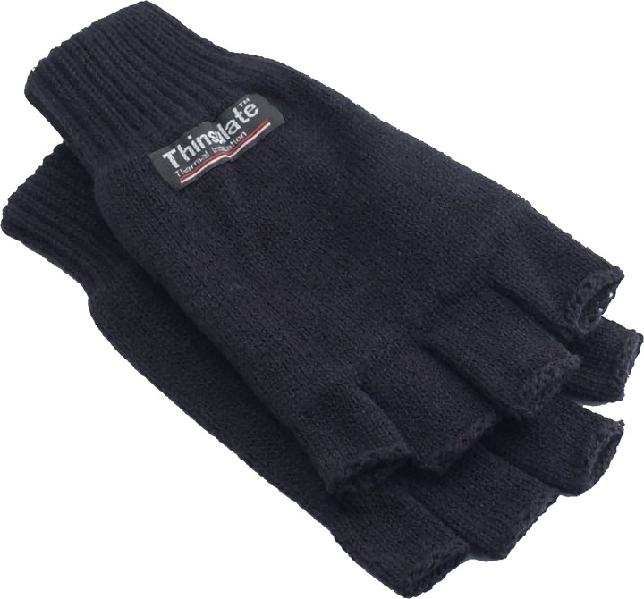 Actual product image Yoko 3M Thinsulate Thermo WinterSki half-finger gloves (One size)