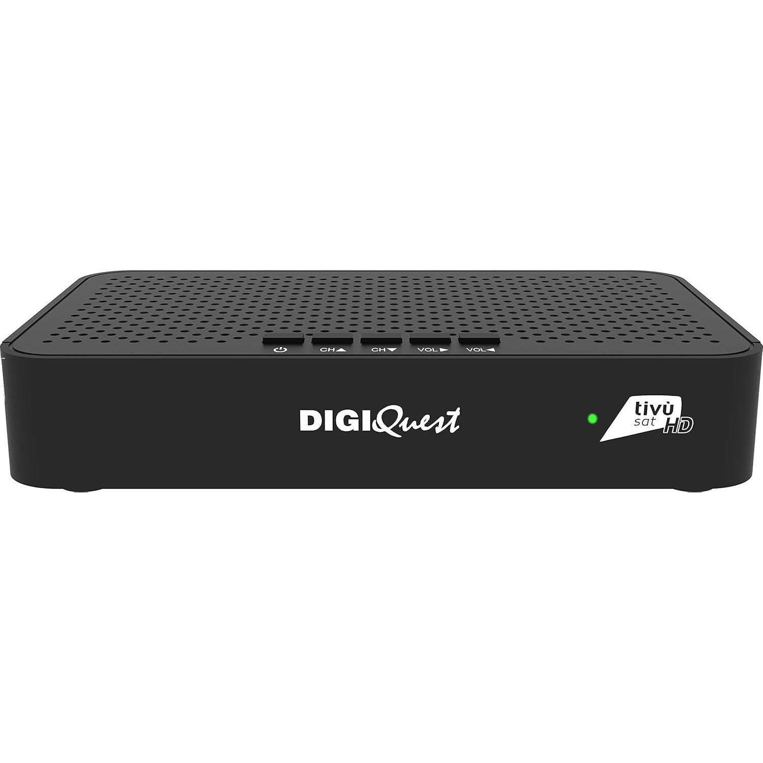 Digiquest Tivusat Classic Q30 DVB-S2 with HD video recorder - suitable for DAZN Zone Channel (DVB-S2, CI-Schacht, Festplatte) (RICD1211)