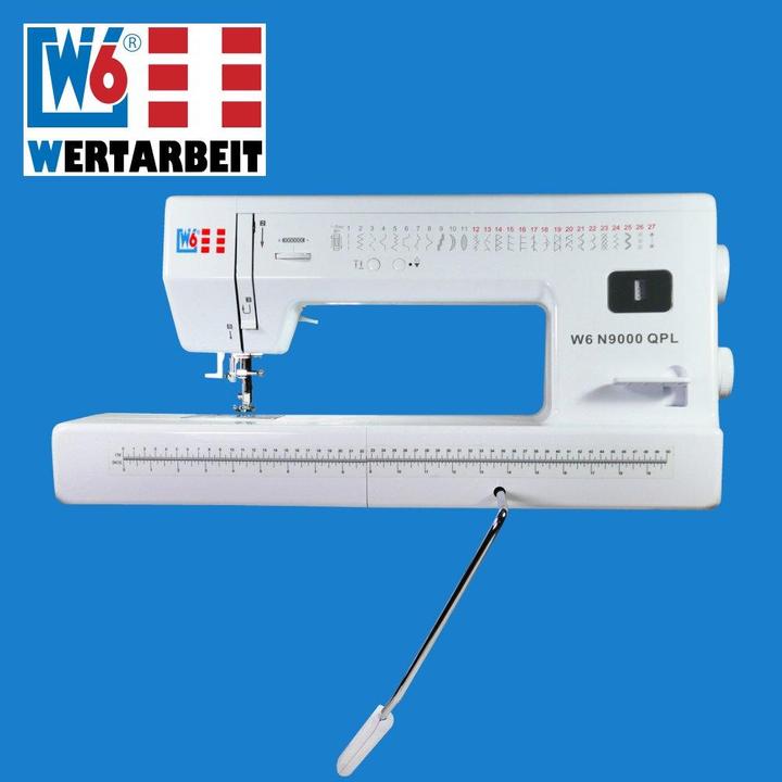 Actual product image W6 N 9000 QPL quilting, patchwork and longarm sewing machine