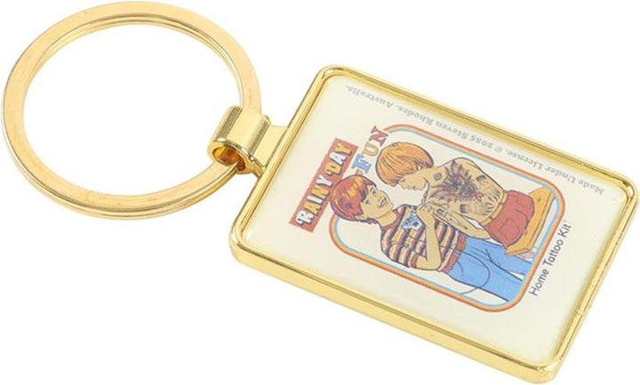 Actual product image Steven Rhodes Rainy Day Fun Keyring