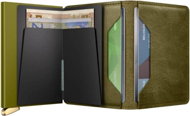 Actual product image Secrid Slimwallet Basco Olive