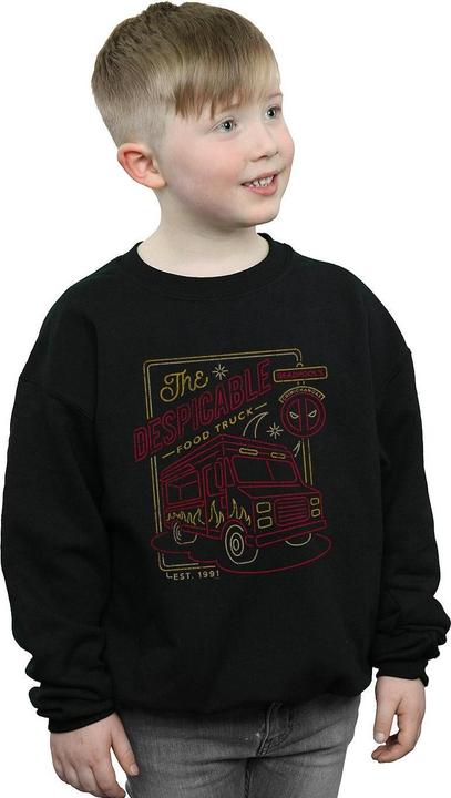 Produktbild Deadpool The Despicable Food Truck Sweatshirt Jungen (140, 146)