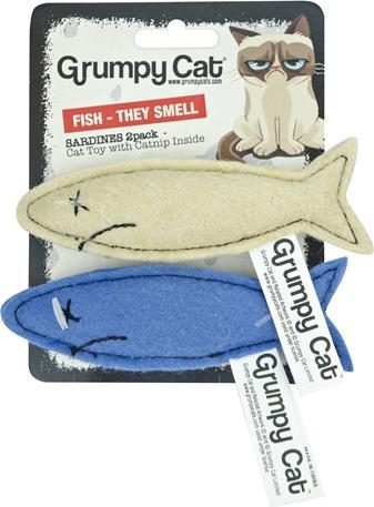 Productafbeelding Grumpy Cat Sardientjes met kattenkruid