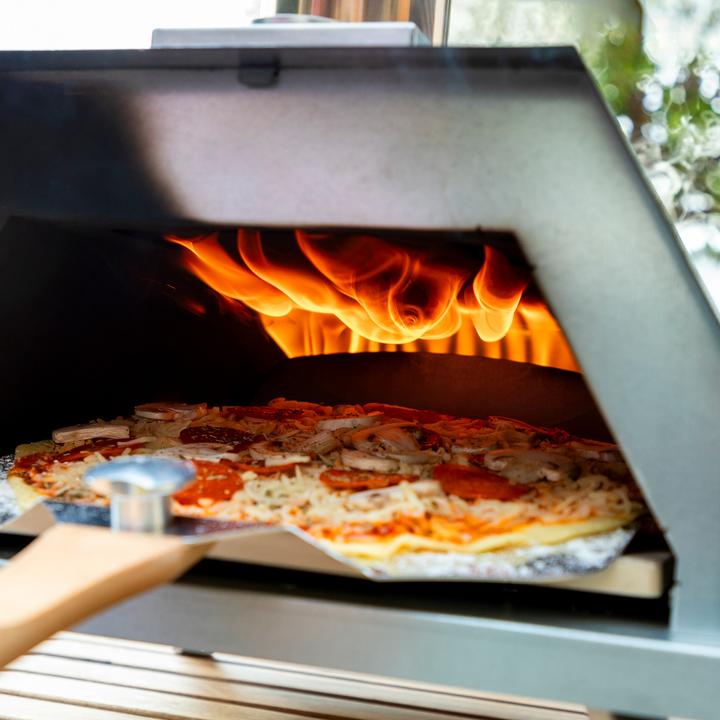 Produktbild InnovaGoods Pelletofen für Pizzas mit Zubehör Pizzahven (Pizzaofen Elektro)