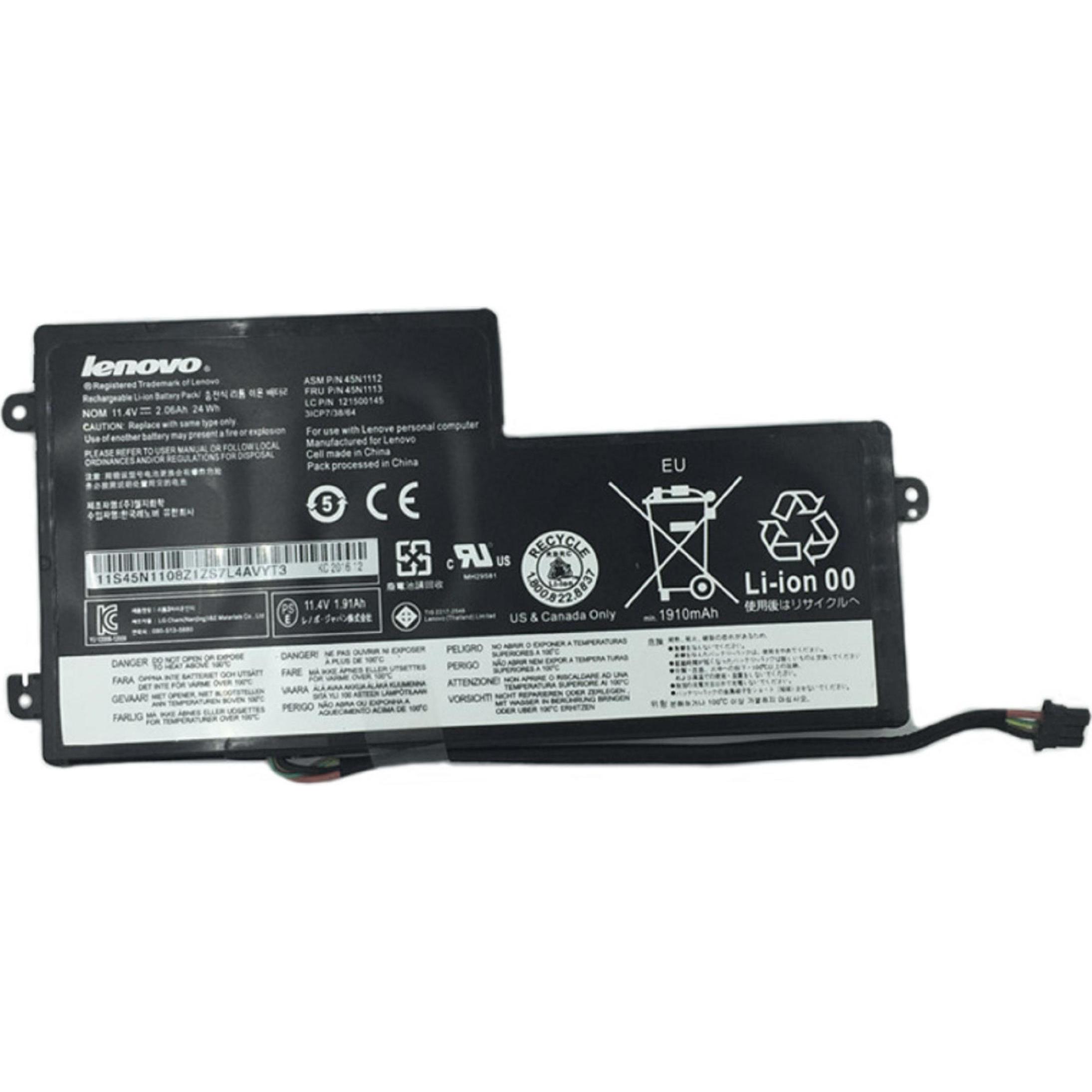 AGI Original Akku für Lenovo ThinkPad X250S (1 Zellen, 2000 mAh), Notebook Akku, Schwarz