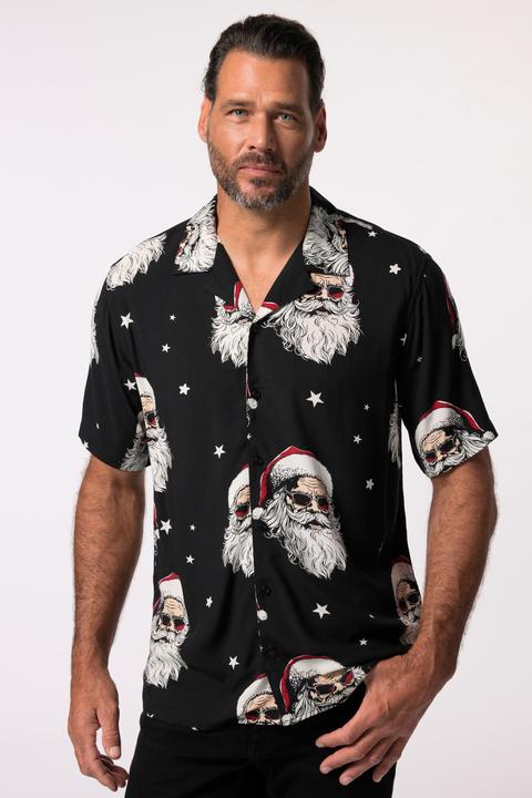Produktbild JP1880 JP 1880 Hemd, Halbarm, Weihnachten, Cuba-Kragen, Cuba-Fit (XL)