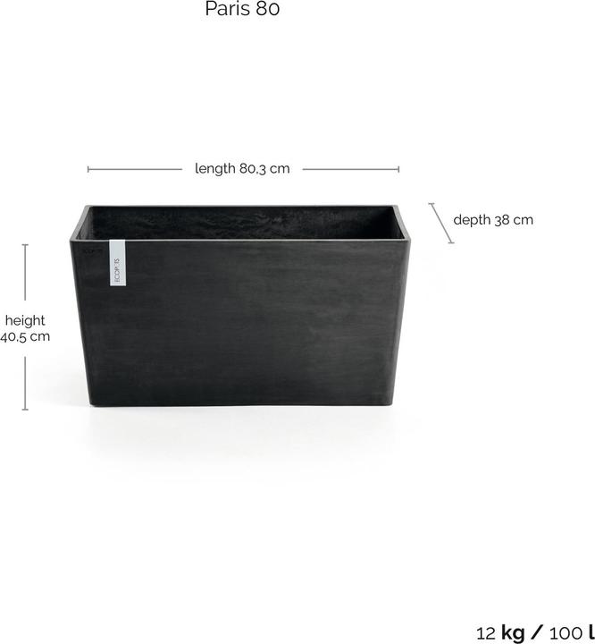 Image du produit Ecopots Paris (38 cm)