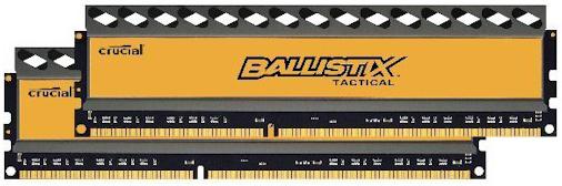Produktbild Crucial Ballistix Tactical (2 x 4GB, 1600 MHz, DDR3-RAM, DIMM)