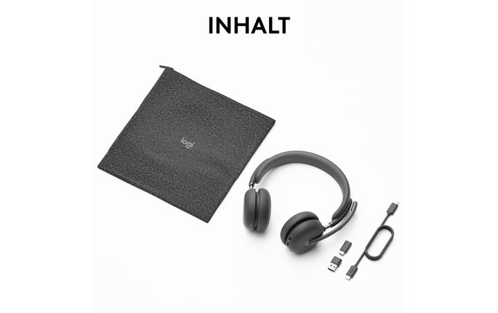 Produktbild Logitech Zone Wireless 2 (Kabelgebunden, Kabellos, USB-C)