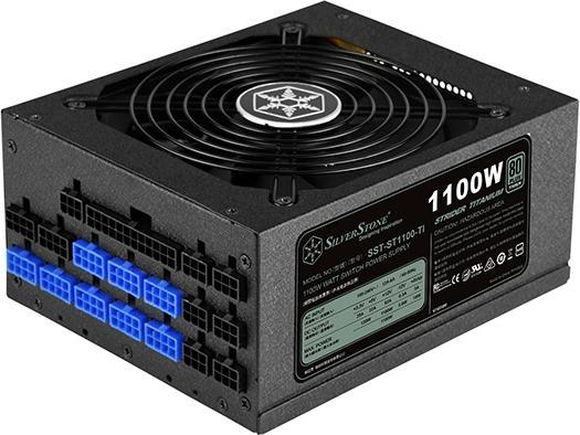 Produktbild Silverstone SST-ST1100-TI v1.1 Strider 80 PLUS Titanium, modular - 1100 Watt (1100 W)