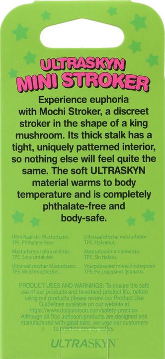 Produktbild Doc Johnson Mushroom Stroker - ULTRASKYN Mini Stroker - Yellow