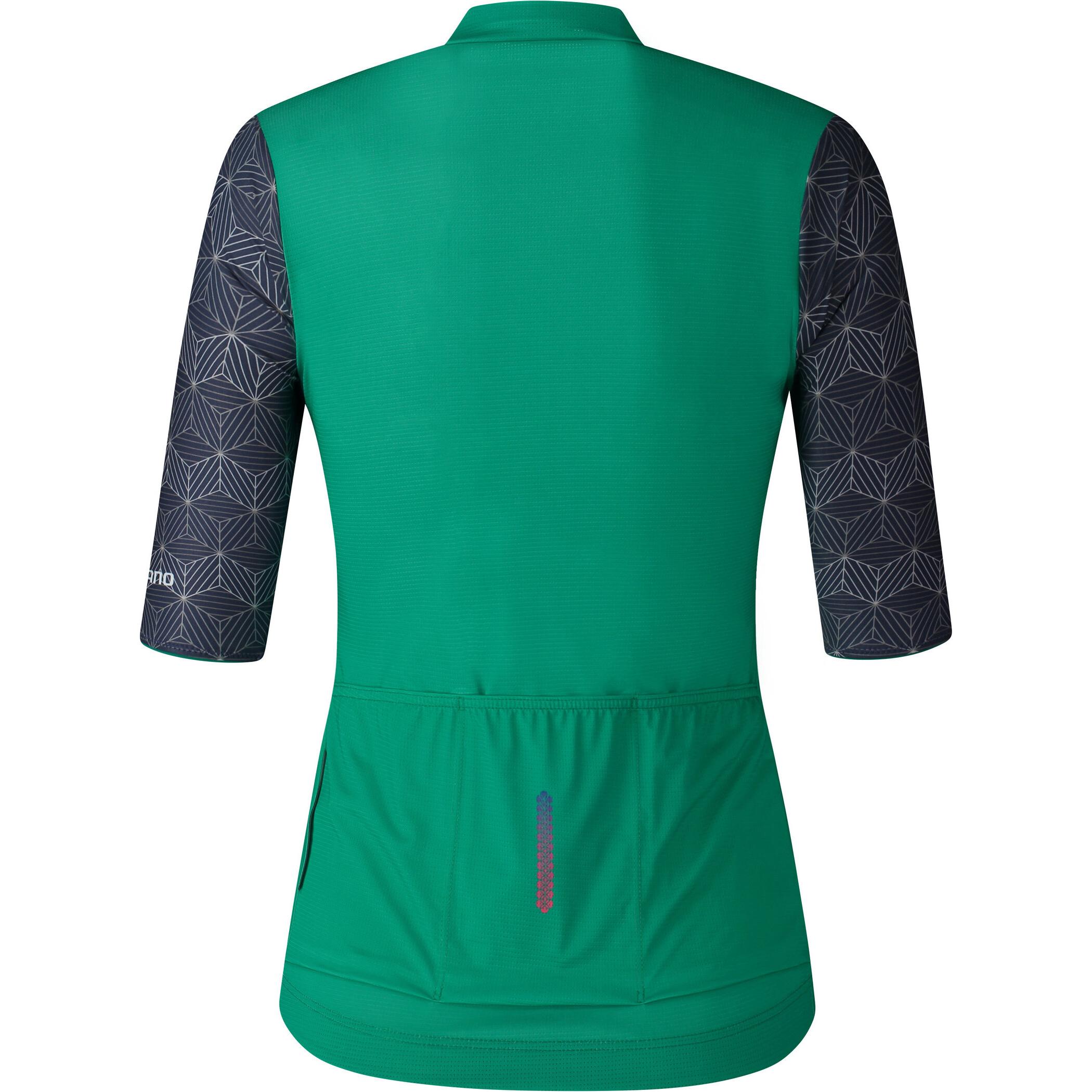 Thumbnail - Shimano, Damen, Velotrikot, Yuri (M), Grün, M