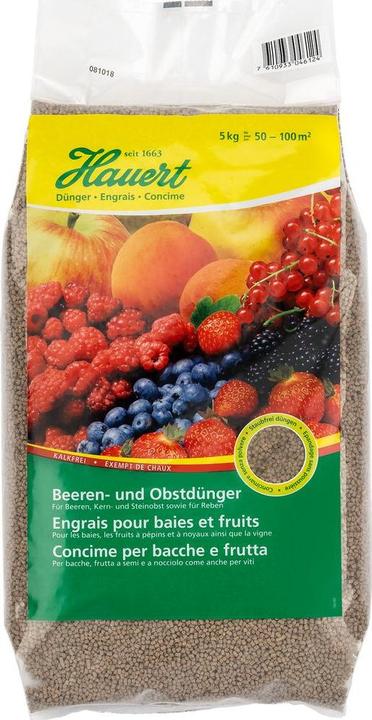 Image du produit Hauert Engrais pour baies et fruits (5 kg, 5 l)