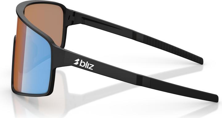 Actual product image Bliz P001S (Matt black, Nano Optics Nordic Ligh Coral - Orange w blue multi)