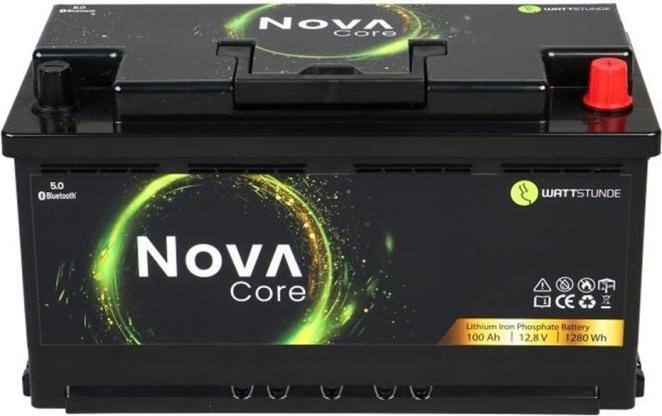 Produktbild Wattstunde Batterie NOVA Core 100 Ah LiFePO4 (12.80 V, 100 Ah)