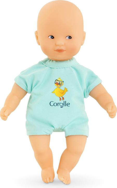 Actual product image Corolle Mini-Badebabypuppe, Blau, 20 cm
