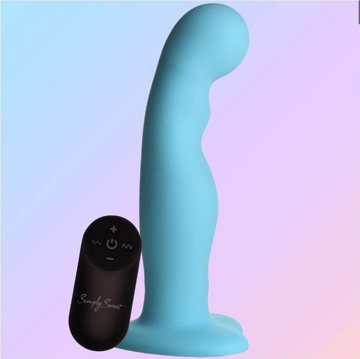 Produktbild Pipedream Einfacher Vibrator Aus Silikon Mit Blauer Steuerung