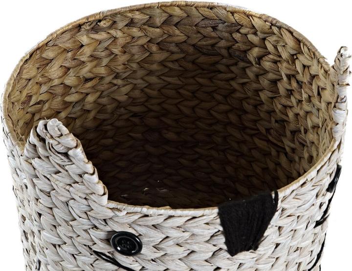 Actual product image DKD Home Decor Basket 37 x 37 x 40 cm (37 x 37 x 40 cm)