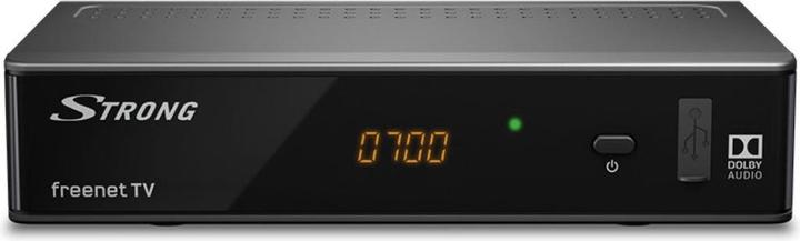 Actual product image Strong DVB-T/T2 set-top-box SRT 8215/ s displejem/ Full HD/ H.265/HEVC/ PVR/ EPG/ USB/ HDMI/ LAN/ S (DVB-T2)