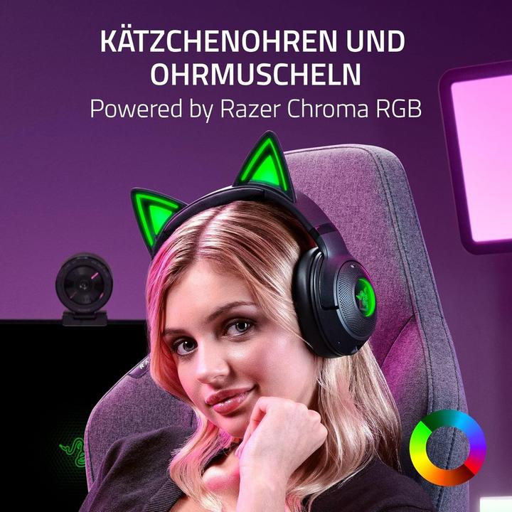 Productafbeelding Razer Kraken Kitty V2 BT - Black (Draadloze)