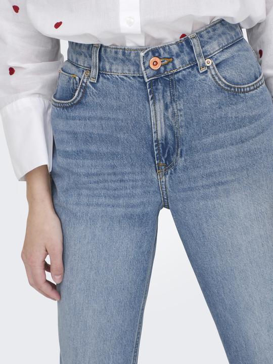 Produktbild Only Gerade geschnitten Mittlere Taille Jeans Straight-Fit jeans (W25/L32)