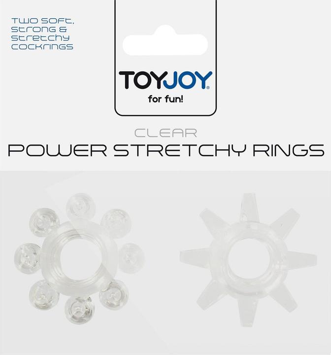 Produktbild ToyJoy Power Stretchy Rings 2Pcs