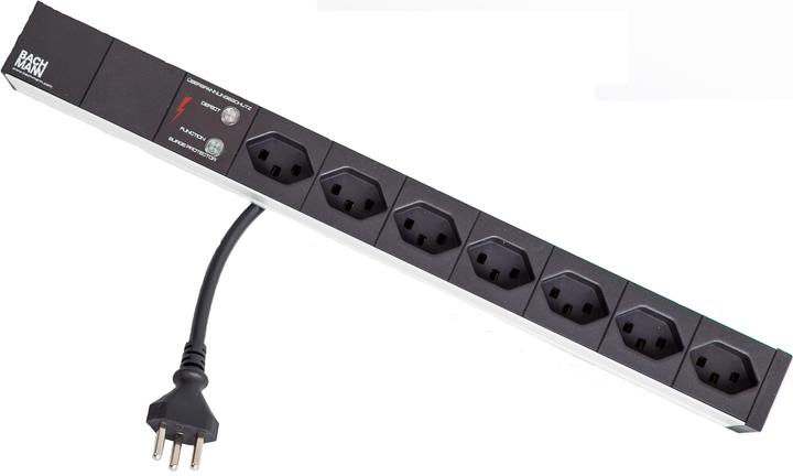 Produktbild Bachmann Steckdosenleiste (7 x, Typ 23, 3 m)