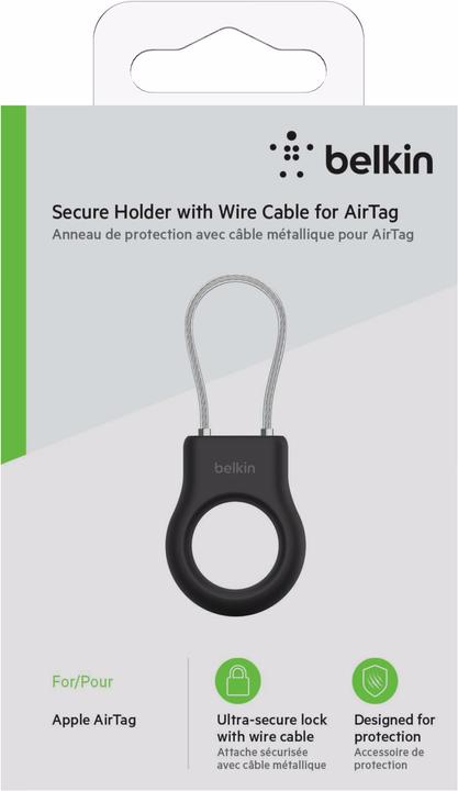 Immagine prodotto Belkin AirTag Anhänger mit Drahtseil